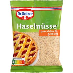 Haselnüsse, gemahlen