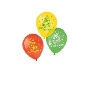 Luftballons, Happy Birthday, 6 Stück