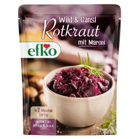 Rotkraut mit Maroni