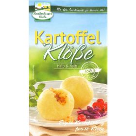 Kartoffel Klöße, halb & halb