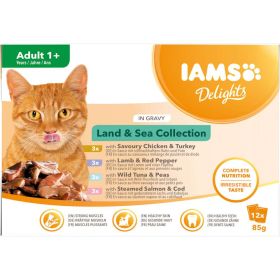 Katzen-Nassfutter Delights, Land & See Collection