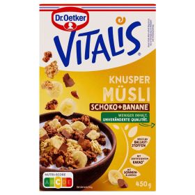 Vitalis Knusper Müsli Schoko + Banane