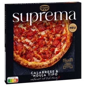 Pizza Suprema Calabrese & Nduja tipo