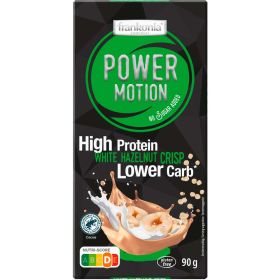 Tafelschokolade No Sugar Added High Protein White Hazeln