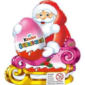 Kinder Schokolade Rosa Weihnachtsmann