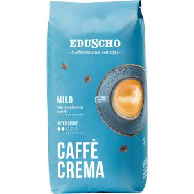 Eduscho Caffe Crema mild, ganze Bohne