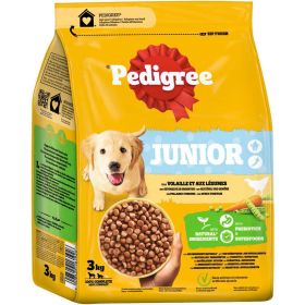 Hunde-Trockenfutter Junior, Geflügel/Gemüse