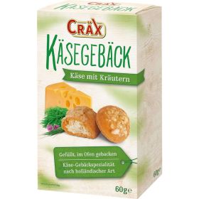 Käsegebäck Cracker, Käse & Körnern