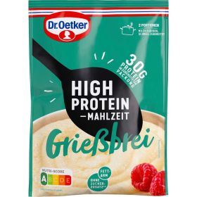 Grießbrei, High Protein, Mahlzeit