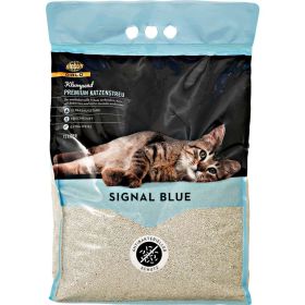 Katzenstreu Premium Klumpstreu Signal Blue