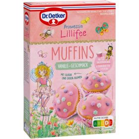 Backmischung Kindermuffins, Lillifee