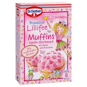 Backmischung Kindermuffins, Lillifee