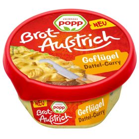 Brotaufstrich, Geflügel Dattel-Curry