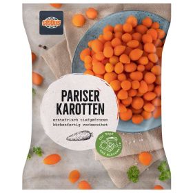 Pariser Karotten, tiefgekühlt