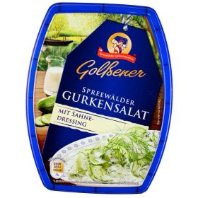 Spreewälder Gurkensalat mit Sahne-Dressing