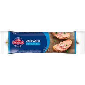 Kalbfleisch-Leberwurst