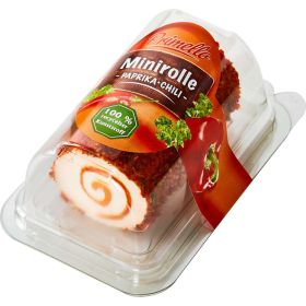 Frischkäserolle, Paprika