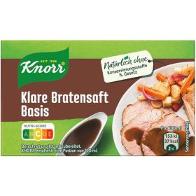 Würfel klarer Bratensaft