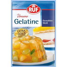 Gelatine gemahlen, weiß