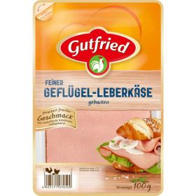 Geflügel-Leberkäse, geräuchert