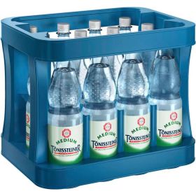 Mineralwasser, Medium (12x 1,000 Liter)