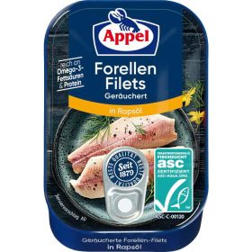 Forellenfilet, geräuchert