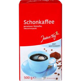 Röstkaffee, entcoffeiniert