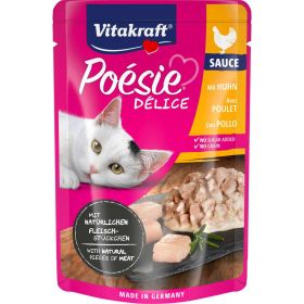 Katzen-Nassfutter Poésie Délice, Huhn
