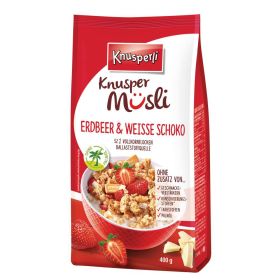 Link zu  Knusper Müsli, Erdbeer-Weiße Schokolade