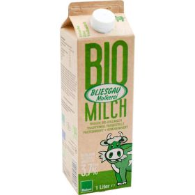 Frische Bio Vollmilch 3,7% Fett