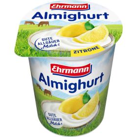 Fruchtjoghurt, Zitrone