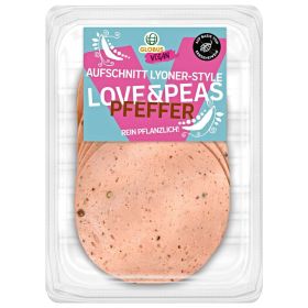 Veganer Aufschnitt, Lyoner Pfeffer 125g