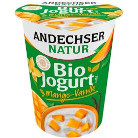 Bio-Jogurt mild, Mango/Vanille