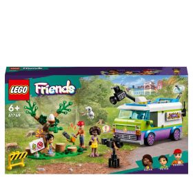 LEGO Friends 41749 Nachrichtenwagen Spielzeug mit Fahrzeug und Mini-Puppen