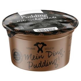 Pudding mit  Schokolade