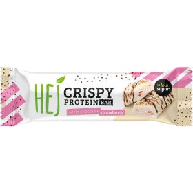 Protein-Riegel Crispy Protein Bar, white chocolate strawberry