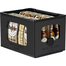 Premium Pilsener Bier 4,8% (4x Träger in der Kiste zu je  6x 0,330 Liter)