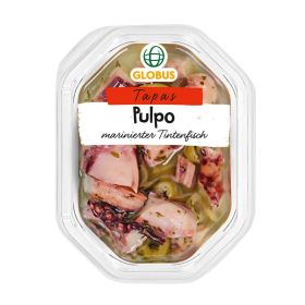 Pulpo marinierter Tintenfisch