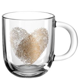 Tasse Fingerabdruckherz