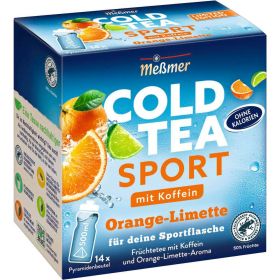 Cold Tea Sport mit Koffein, Orange-Limette