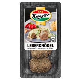 Leberknödel, handgerollt