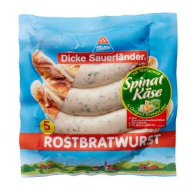 Dicke Sauerländer Rostbratwurst Sinat/Käse