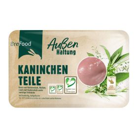 Kaninchenteile, tiefgekühlt