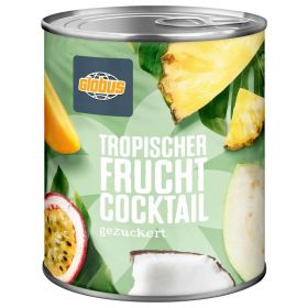 Tropischer Fruchtcocktail, gezuckert