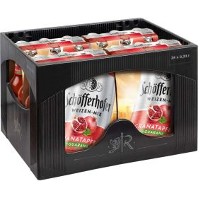 Biermischgetränk, Granatapfel-Guarana-Geschmack 2,5 % (4x Träger in der Kiste zu je  6x 0,330 Liter)