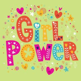 Servietten 33x33cm, Girl Power