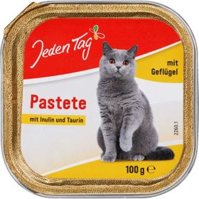 Katzen-Nassfutter, Pastete Geflügel