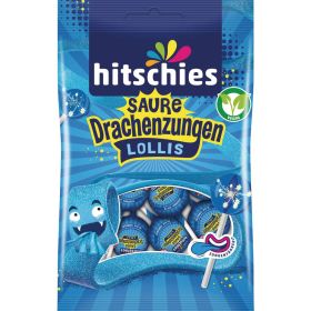 Saure Drachenzungen Lollis blau