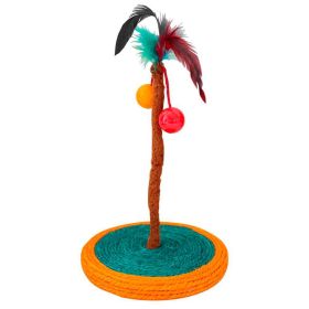 Katzenspielzeug Palme auf Sisalboden, 33 cm