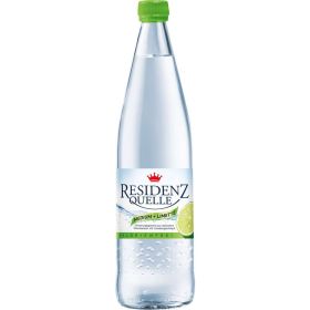 Wasser mit Geschmack Limette